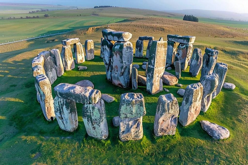 Stunning Stonehenge aerial view : Ancient monument from above reveals ...