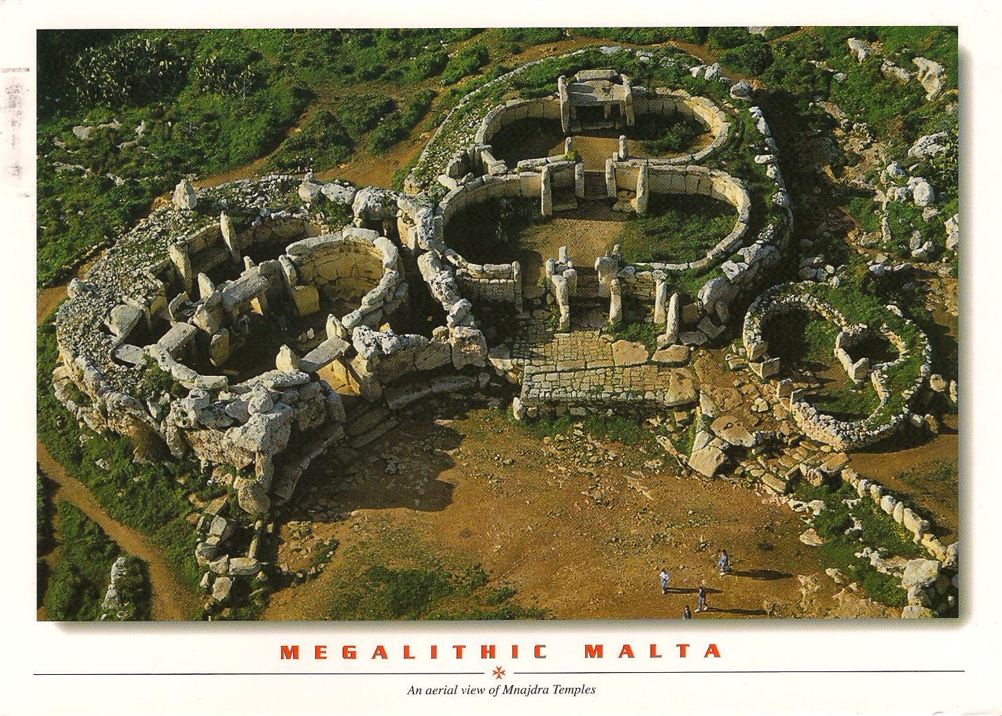 MY UNESCO WHS POSTCARDS COLLECTION: MALTA - Megalithic Te…